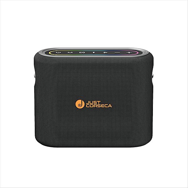 Just Corseca Sonic Spark 180W Bluetooth Speaker – BT 5.0 | TWS | 15H Playtime | Black