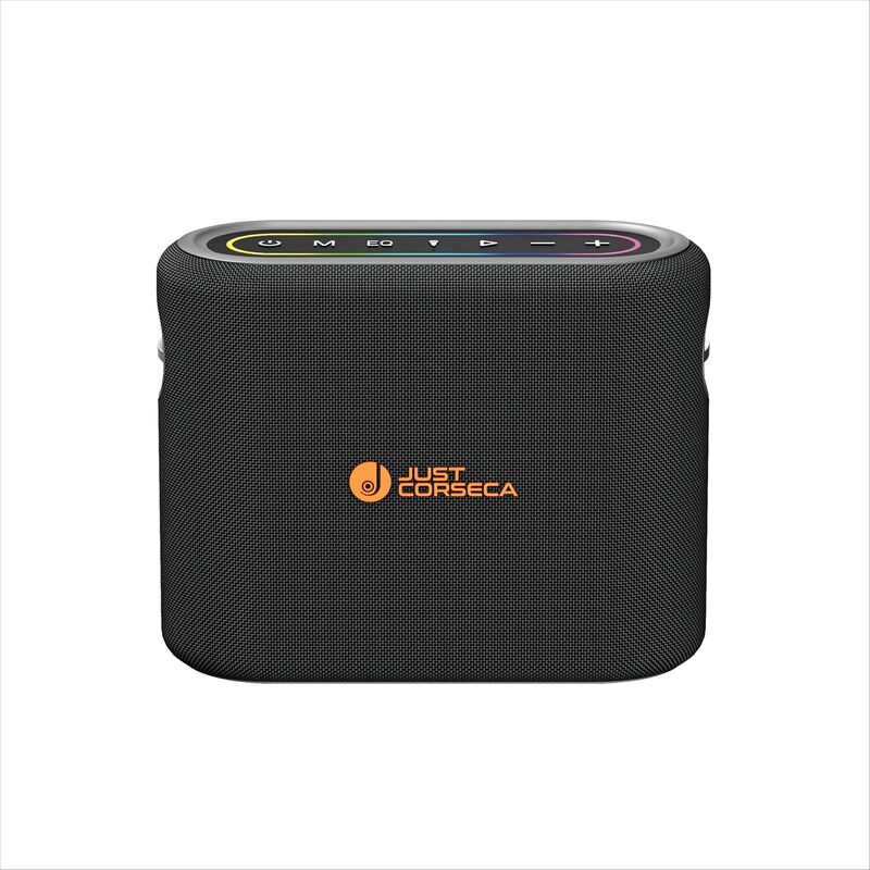 Just Corseca Sonic Spark 180W Bluetooth Speaker – BT 5.0 | TWS | 15H Playtime | Black