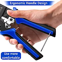 uPort Crimping Tool – Supports RJ45, RJ11, RJ12 Connectors for Easy Network and Phone Cable Assembly. Durable, Ergonomic Design for Precision Crimping and Reliable Connections. Ideal for DIY Projects.