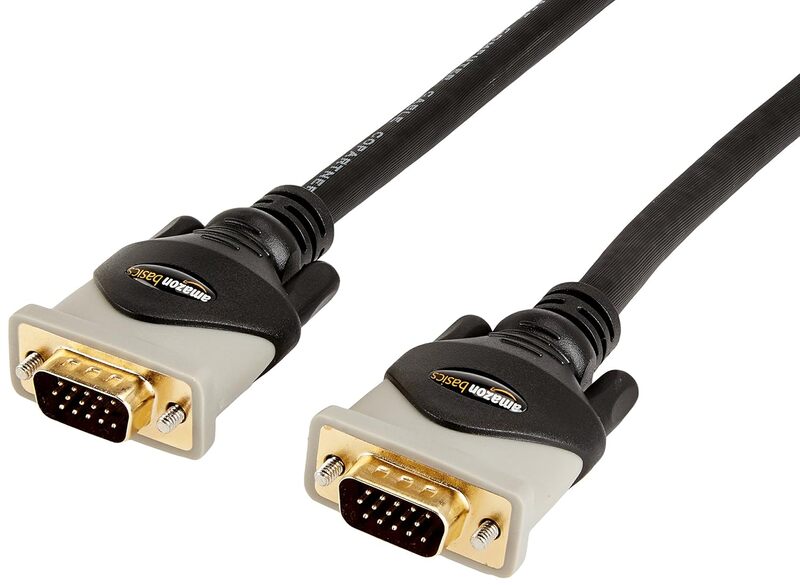 AmazonBasics VGA to VGA Cable 10-Feet | 3M AmazonBasics VGA to VGA Cable 10-Feet | 3M