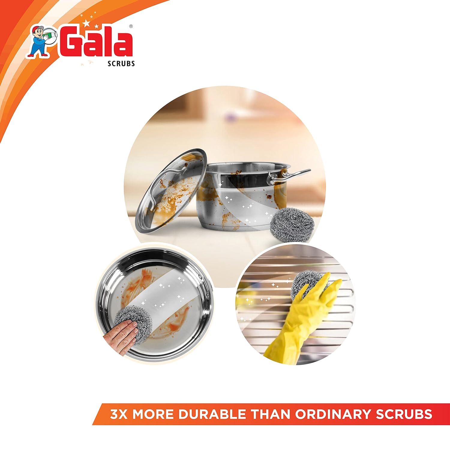 Gala Steel Scrubber
