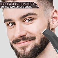 Havells Multi Grooming Kit Gs6532, 5-In-1 With Protective Combs, Rechargeable - All-In-One Trimmer Comes Wth Pouch, Corded Electric