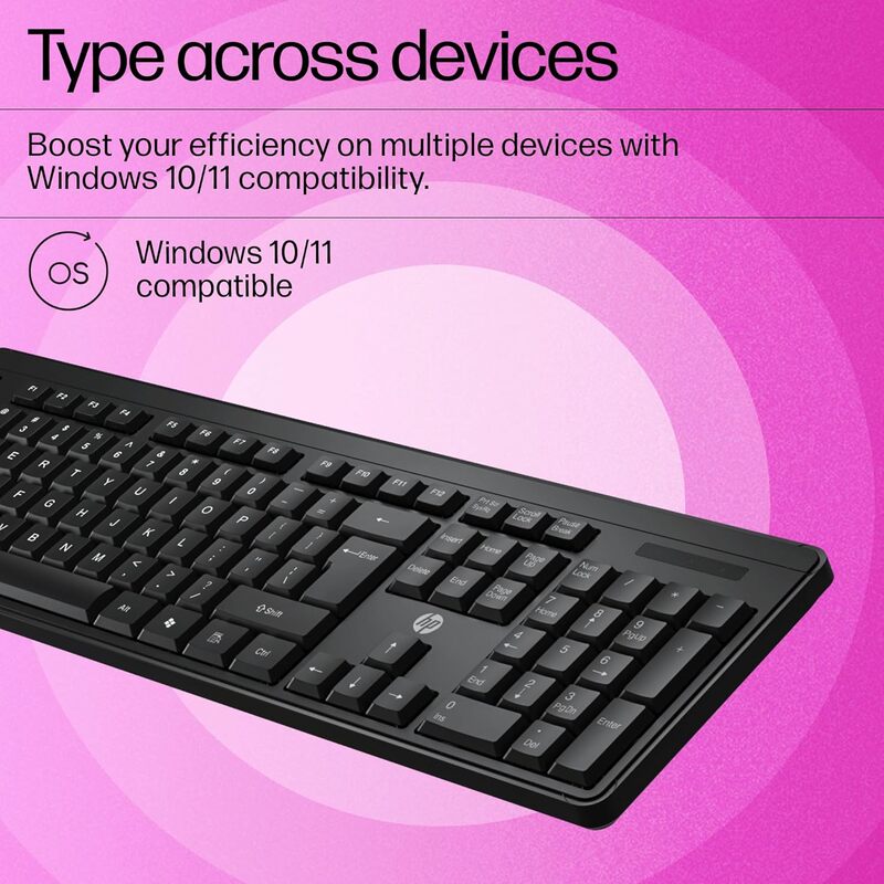 HP Keyboard USB K160