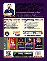 Objective Psychology 2000+ MCQs (28 Chapters) Question Bank Book - Edition 2 (2024)