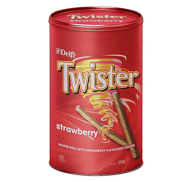 Delfi Twister Wafer Roll-320g