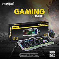 Frontech KB-0039 Durable USB Keyboard for Office & Home