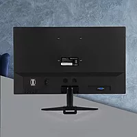 Zebronics A22FHD 21.5" FHD LED Monitor features vibrant visuals with full HD resolution, built-in speakers for immersive sound, and a sleek design perfect for home or office use.