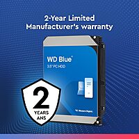 Western Digital Purple 4TB Surveillance HDD – 3.5 Inch SATA | Internal Drive | 3-Year Warranty