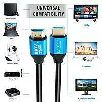 Uport 10M DisplayPort Cable 4K Metal Connector, high-speed transmission, supports 4K resolution, durable design, ideal for gaming and professional use, compatible with various devices.