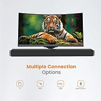 Just Corseca Sound Shack Pro 40W Bluetooth Speaker – Dual 20W | V5.3 | 1800mAh Battery