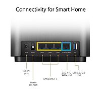 ASUS ZenWiFi XT8 – AX6600 Tri-Band Wi-Fi 6 Mesh Router | 2.5G WAN | Internal Antenna