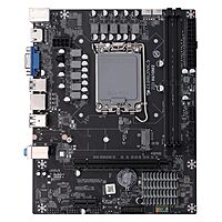 Zebronics H610M2 Motherboard for Intel LGA 1700 features support for 12th Gen Intel processors, dual-channel DDR4 RAM, HDMI & VGA outputs, PCIe 4.0, and multiple USB ports for connectivity.