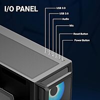 Zebronics Avid Gaming Cabinet