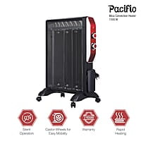Havells Room Heater 1500W Pacifio Mica| Micathermic Technology for Rapid & Instant Heating