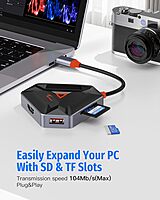 Techie 6 in 1 Type C Hub - HUBTC4