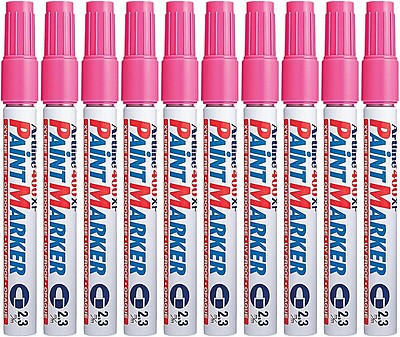 Artline 400XF Pink Paint Marker (Pack of 10)