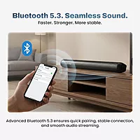 EVM BTS-109 EnAura 100W Soundbar Speaker - Black