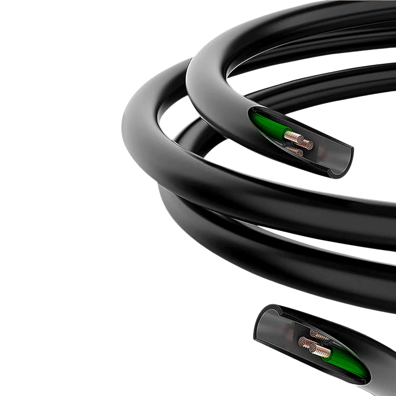 Geonix 1.5 Meter Laptop Power Cable, Black- GXLPC1.5