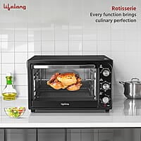 Lifelong Otg 36L - Oven Toaster Griller With Rotisserie For Kitchen- 1500W