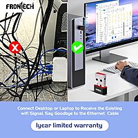 Frontech FT-0843 provides 150 Mbps wireless speed with stable connection, easy setup, and compact design for reliable home and office use.