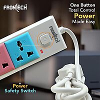 Frontech FT-3546 – High-quality 5-meter power cable with secure connectors, ideal for safe and efficient power transfer.