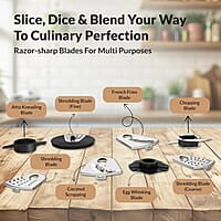 Havells Foodo Heavy Duty 750 Watt 5 Jar Food Processor 21000 Rpm