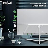 Frontech 22" Full HD Monitor – 1920x1080, Vivid Colors, Wide Viewing Angles, Ideal for Gaming, Work & Entertainment, 1 Year Warranty