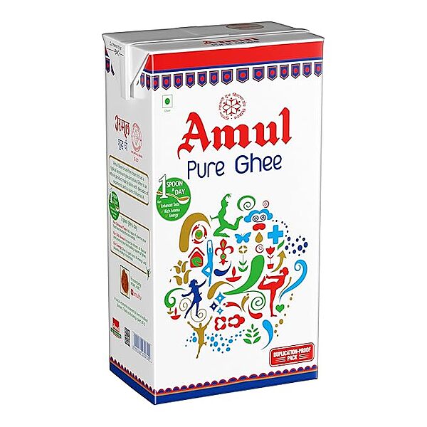 AMUL PURE GHEE 1LTR (12) 560/-