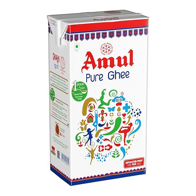 AMUL PURE GHEE 1LTR (12) 560/-