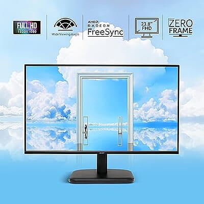 ACER Full HD (1920x1080) VA Panel LCD Monitor with LED Back Light | EK240Y G0 ACER Full HD (1920x1080) VA Panel LCD Monitor with LED Back Light | EK240Y G0