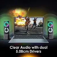 Zebronics Zeb-Wonderbar 10 – 2.0 RGB USB Speaker with Rich Sound, Stunning RGB Lights & Stylish Design
