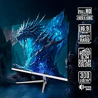 Zebronics A27FHD 27" FHD Gaming Monitor – 165Hz, featuring vibrant visuals, ultra-smooth gameplay, and adaptive sync technology for an immersive gaming experience. Perfect for gamers!