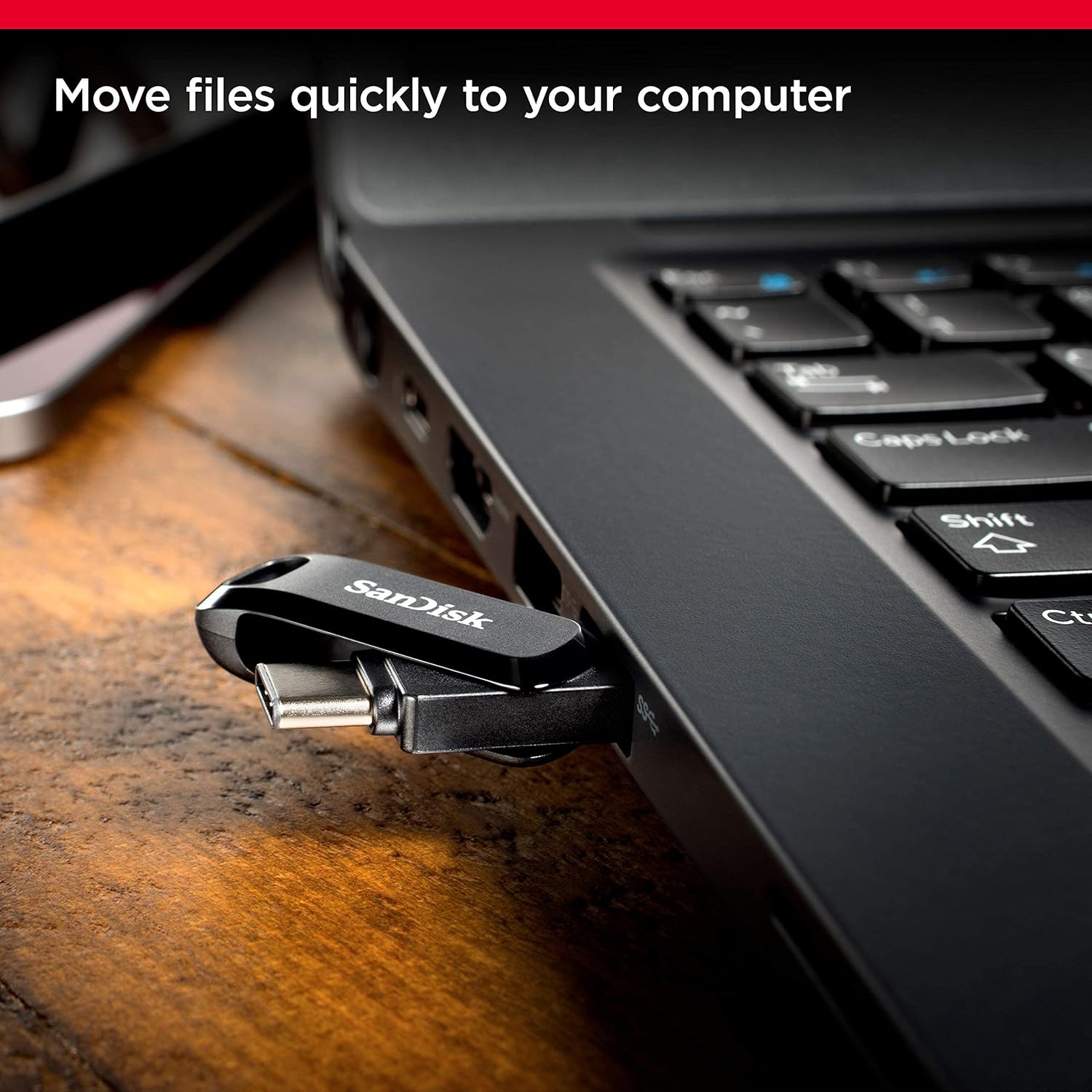 SanDisk Ultra Dual Drive Go 64GB Pen Drive – USB 3.2 | USB-A & Type-C | 300MB/s