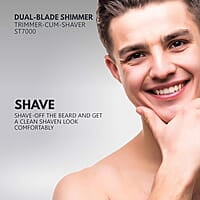 Havells UniBlade (Shaver cum Trimmer) Rechargeable battery 3 Trimming Combs