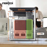 Frontech MYSTIC FT-4279 Stylish & Powerful Gaming Cabinet