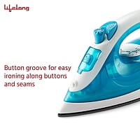 Lifelong Steam Iron Press 1200 W, Electric Steam Iron with 185ml Tank Capacity