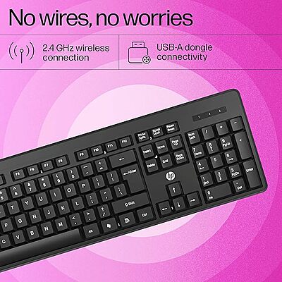 Open Box HP K160 Wireless Desktop Keyboard Open Box HP K160 Wireless Desktop Keyboard
