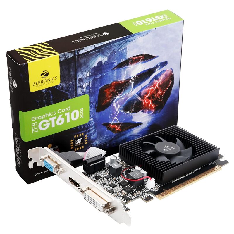 Zebronics GT610 2GD3 Graphics Card