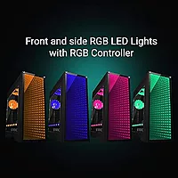 Zebronics Helius Pro RGB Mid-Tower Gaming Case