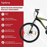 Lifelong LLBC2603 Spirit 26T with Disc Brake and Suspension BMX Cycle