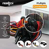 Frontech PS-0005 – Compact 450W power supply offering reliable performance, low noise, and efficiency for entry-level systems.