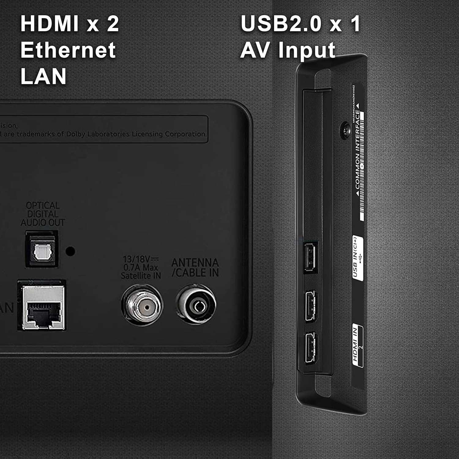 LG 80 cm (32 inches) HD Ready Smart LED TV 32LQ576BPSA