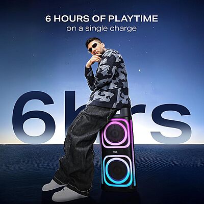 boAt PartyPal 700 (Premium Black) - New Arrival boAt PartyPal 700 (Premium Black) - New Arrival