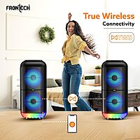 Frontech SOLO SW-0178 offers clear 2.1 channel sound with rich bass and sleek design—perfect for music, movies, and daily entertainment.