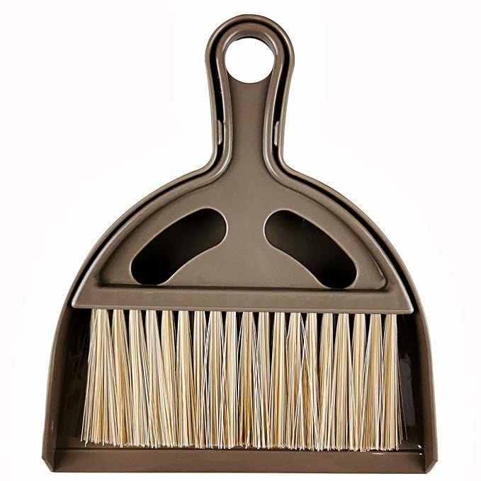 Dust Pan With Broom Stick-Mini