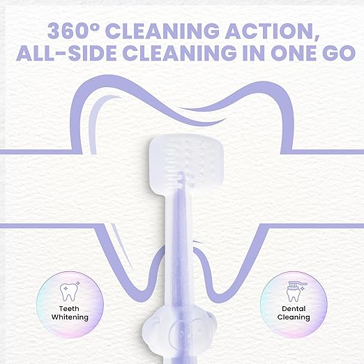 Baby Toothbrush 3 In 1 Silicone Toothbrush Set for Infants and Toddlers Baby Toothbrush 3 In 1 Silicone Toothbrush Set for Infants and Toddlers