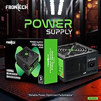 Frontech PS-0015 – Powerful 1200W SMPS with stable output, advanced protection, and cooling support for demanding system builds.