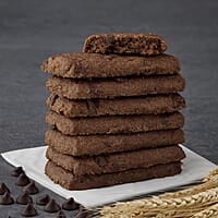 SMOOR Premium Dark Chocochip Cookies Crunchy & Sweet Gourmet Cookie Biscuits 200g