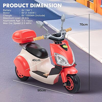 BIKE MB133 BASIC CREAM/RED