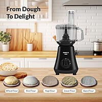 Havells Foodo Heavy Duty 750 Watt 5 Jar Food Processor 21000 Rpm